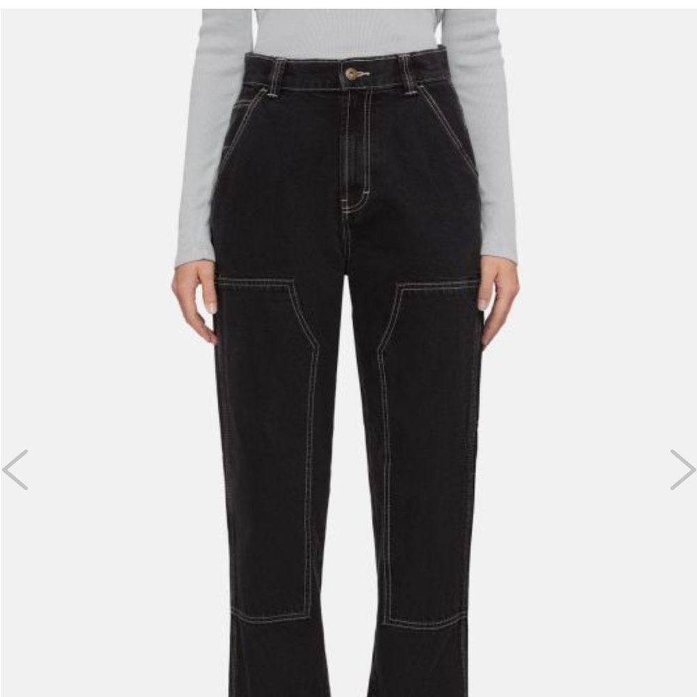 Black High-Waisted Jeans